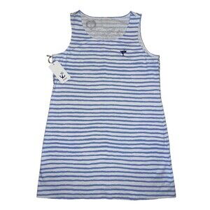 HiHo Saba Tank Hydrangea Sleeveless Cotton/Spandex Tank Dress Size L